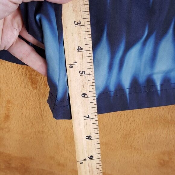 APC Mens Swimwear XXL Blue Stripe Swim Trunks Pockets BOBBY $215 - Picture 7 of 9